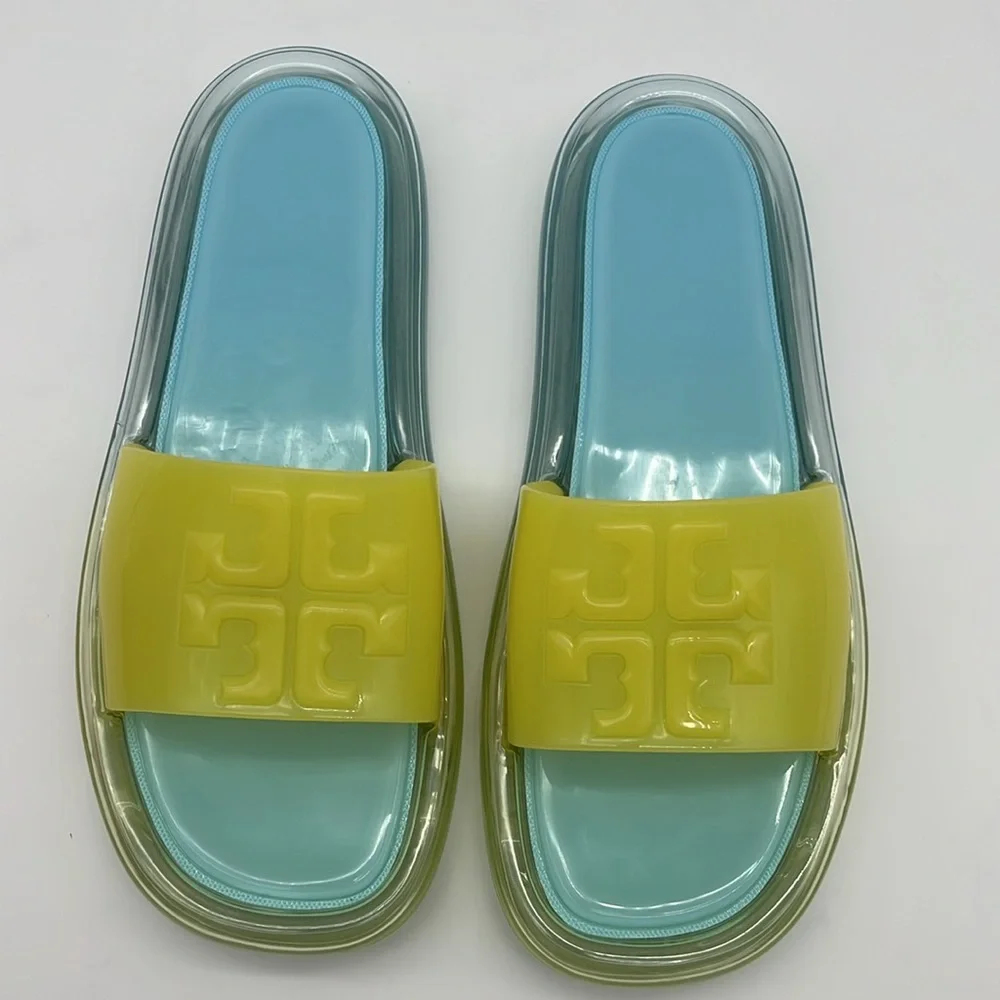 Tory Burch Bubble Jelly Island Blue/Firefly